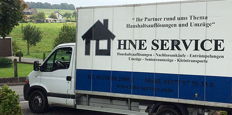 Der Service von HNE Service in ganz NRW