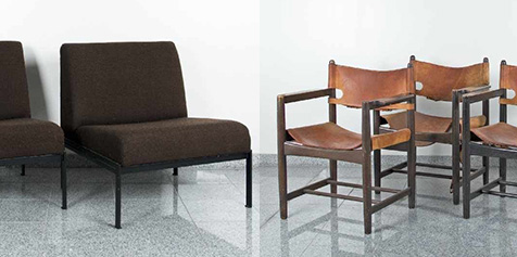 Sessel und Stühle als Nachlassankauf